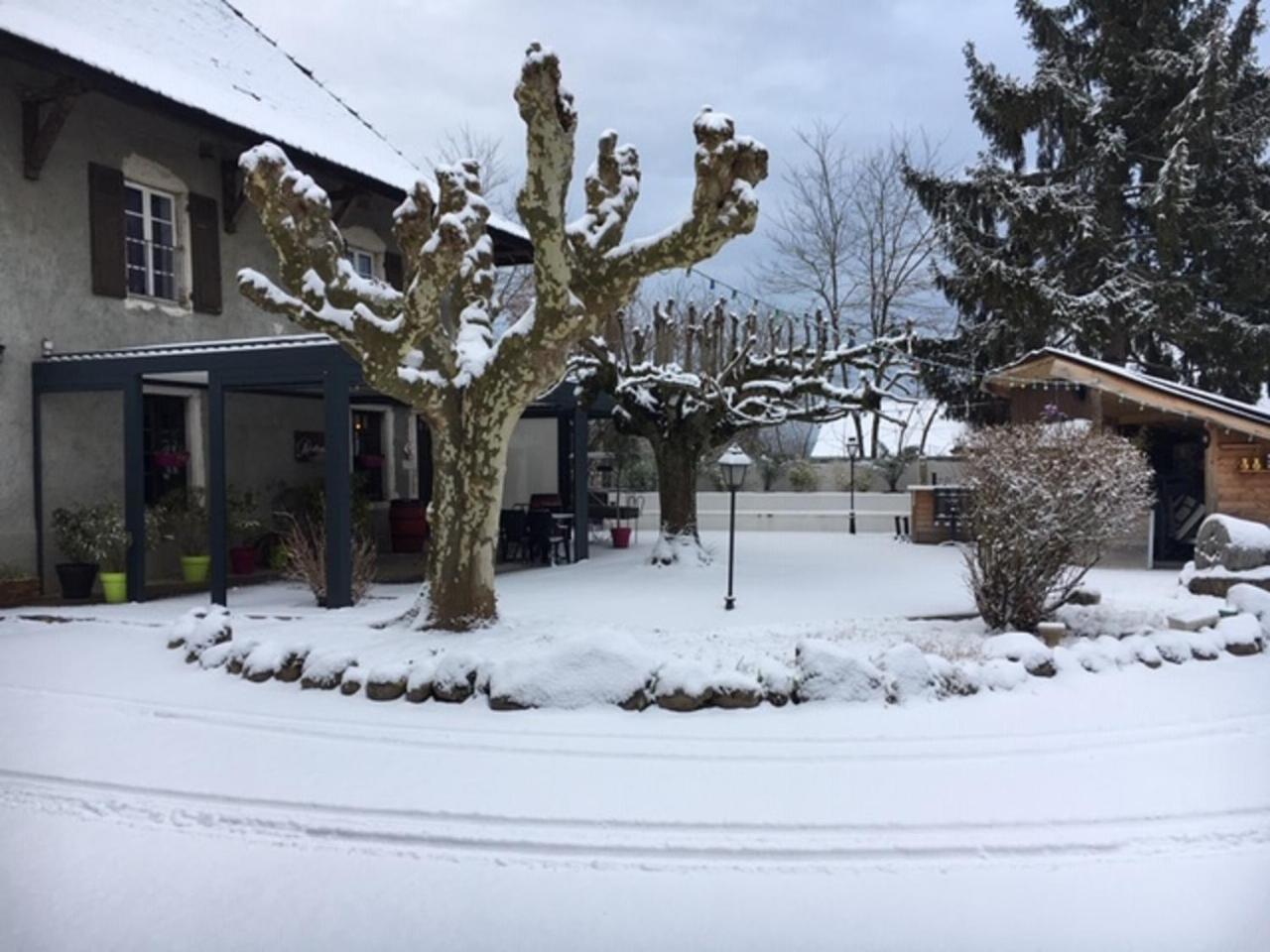 Hotel Le Relais Des Vieilles Postes Les Avenières Exterior foto